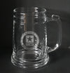 "Retired soldier for life" US Army logo on beer mug