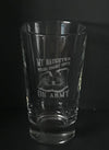 US Army custom boots- pint glass