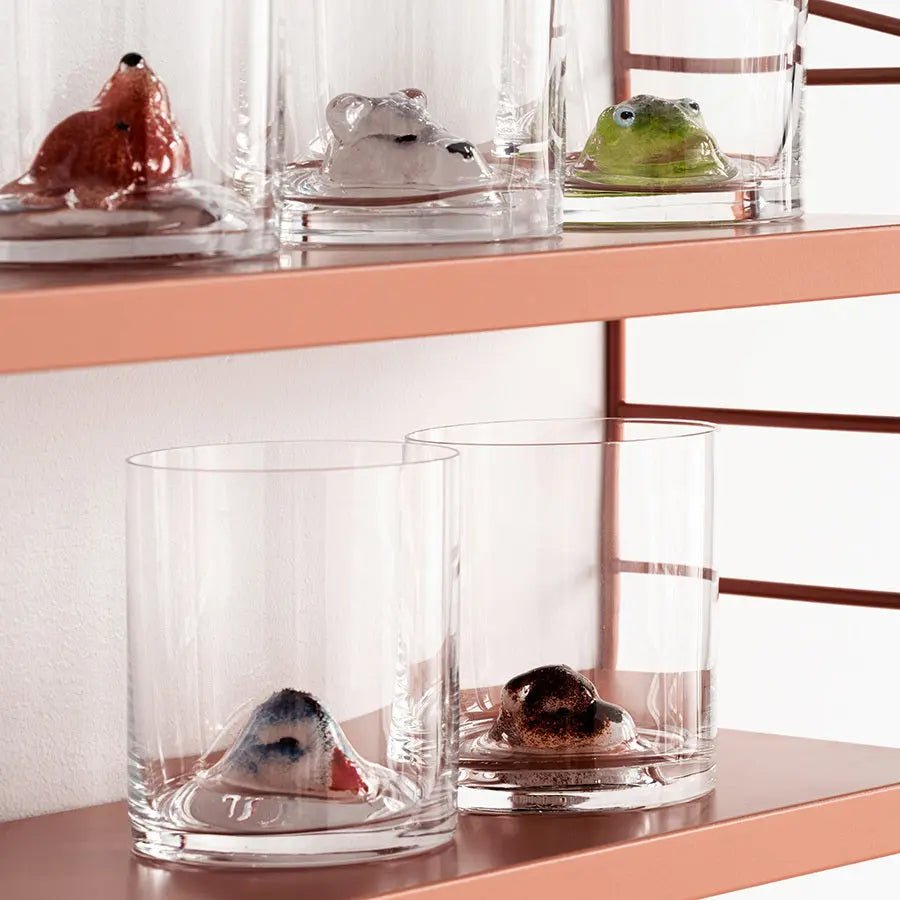 New Friends Tumbler Frog Kosta Boda