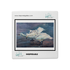 Inseparable - Square Coaster Nieponski Gallery