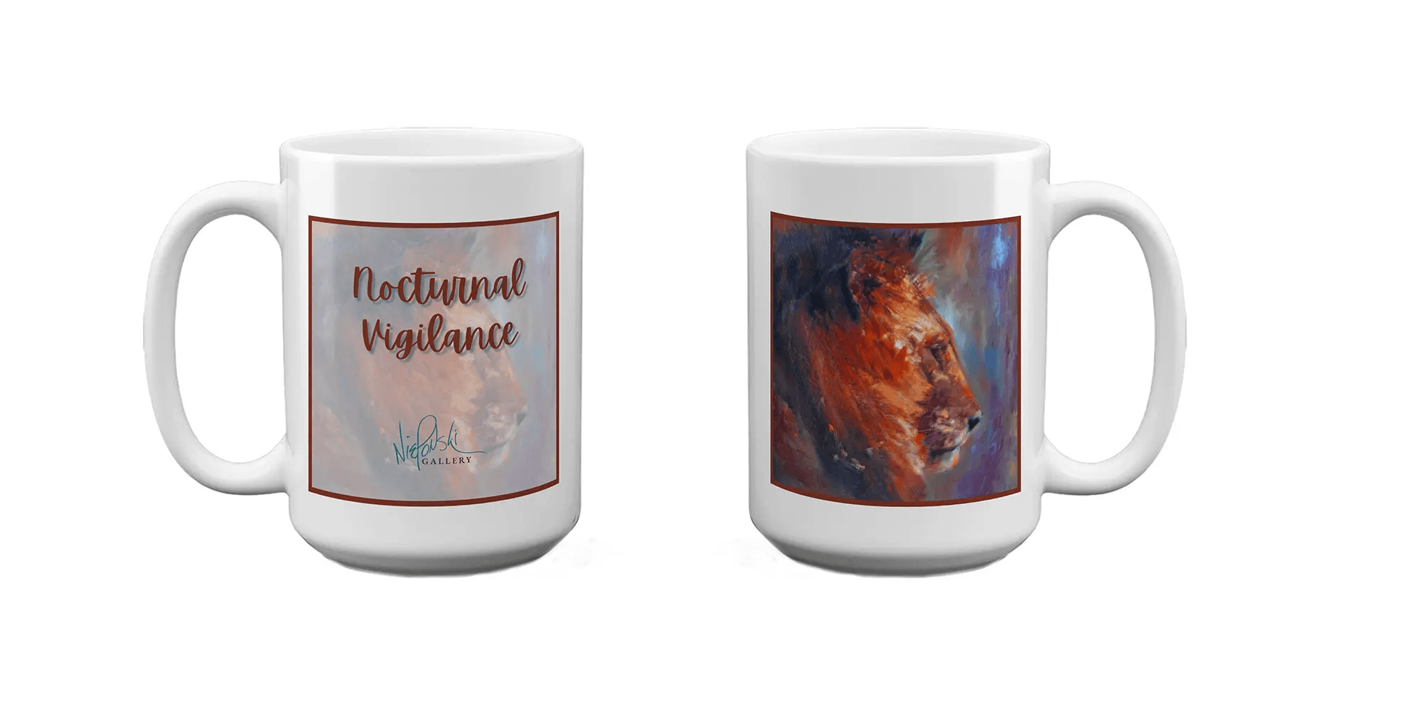 Nocturnal Vigilance Coffee Mugs - High Quality Custom Coffee Mugs 