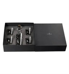 OLYMPOS CASE WITH WHISKY DECANTER AND 4 OLD FASH Vista Alegre - Crystal House