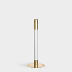 LUMIERE CANDLESTICK GOLD Orrefors