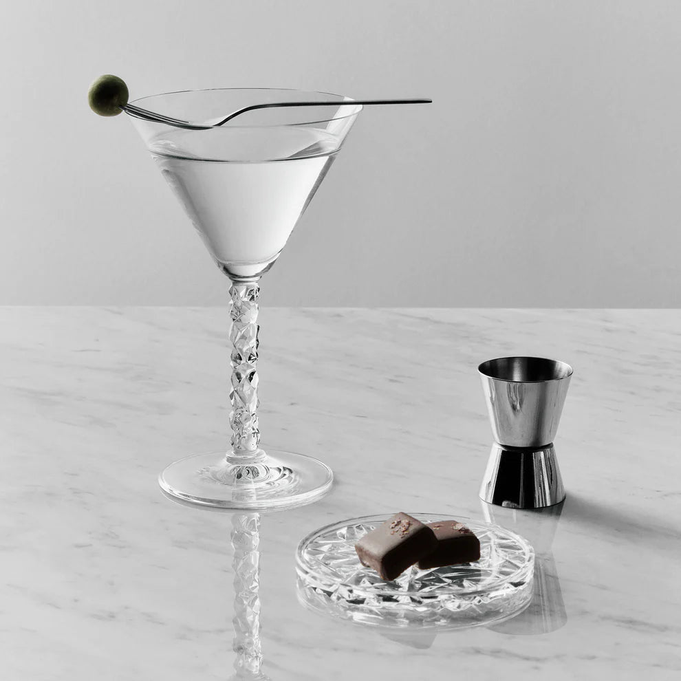 Orrefors Carat Martini Glass Set of 2 – Luxury Wedding & Corporate Gift Orrefors - Crystal House