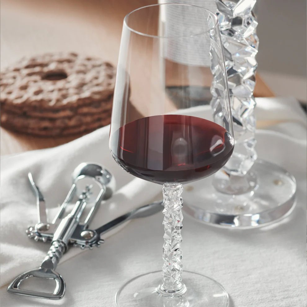 Orrefors Carat Wine Glass Set of 2 – Luxury Crystal Gifts Orrefors - Crystal House