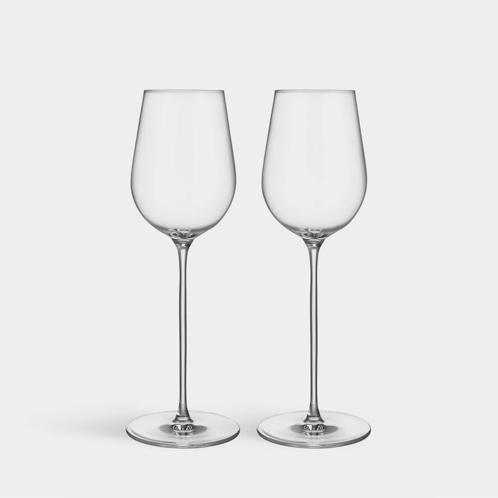Orrefors Frantzén Champagne Glass Set of 2 – Luxury Crystal Gifts Orrefors - Crystal House