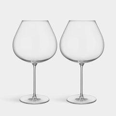 Orrefors Frantzén Mature Wine Glass Set of 2 – Luxury Crystal Gifts Orrefors - Crystal House