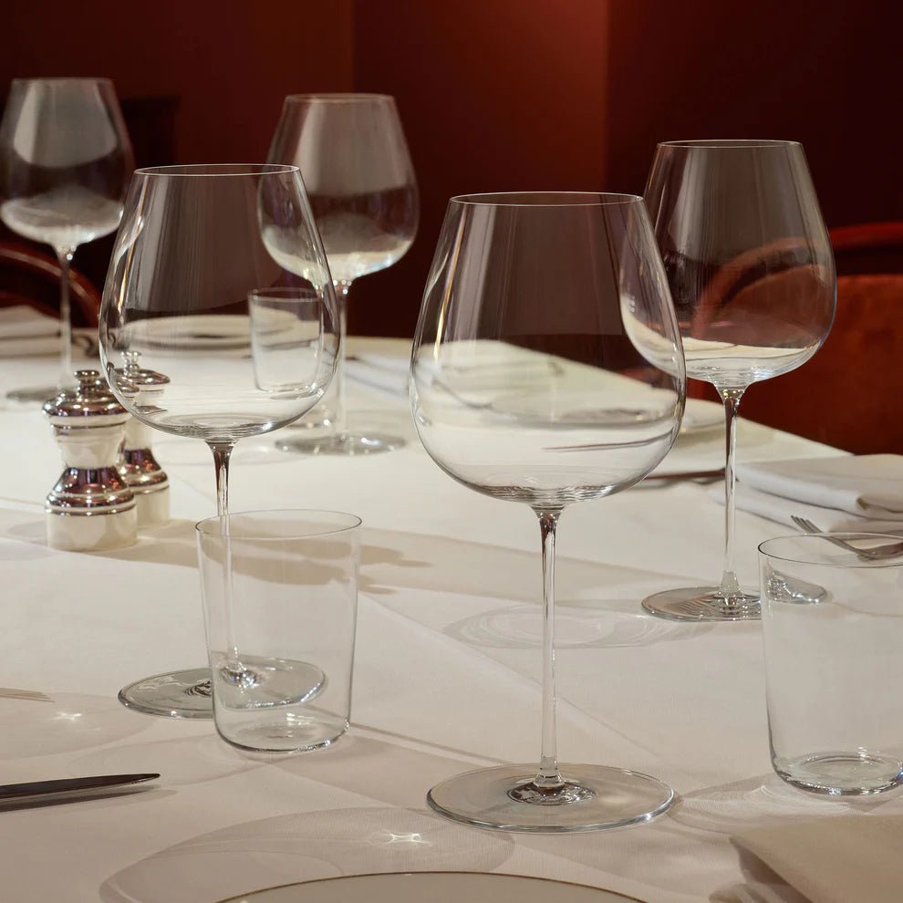 Orrefors Frantzén Red Wine Glass Set of 2 – Luxury Crystal Gifts Orrefors - Crystal House