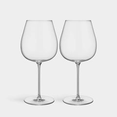 Orrefors Frantzén Red Wine Glass Set of 2 – Luxury Crystal Gifts Orrefors - Crystal House
