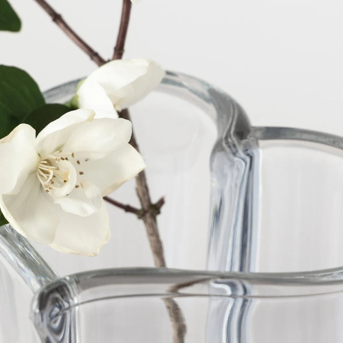 Orrefors Heart Vase Large Crystal Vase – Luxury Romantic Gift Orrefors - Crystal House