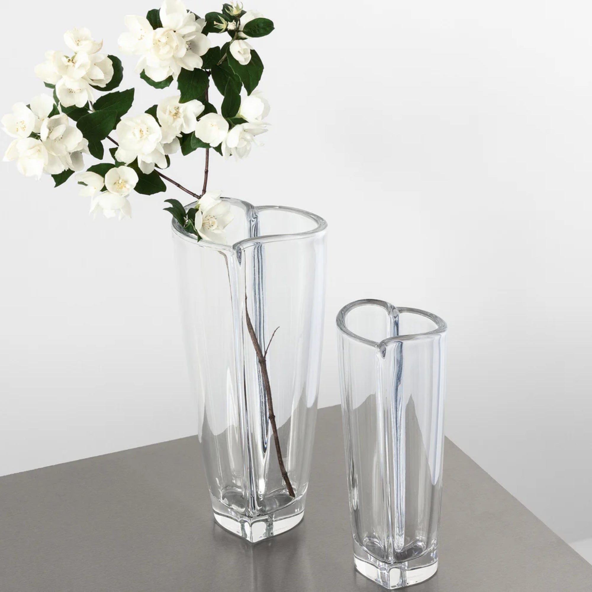 Orrefors Heart Vase Large Crystal Vase – Luxury Romantic Gift Orrefors - Crystal House