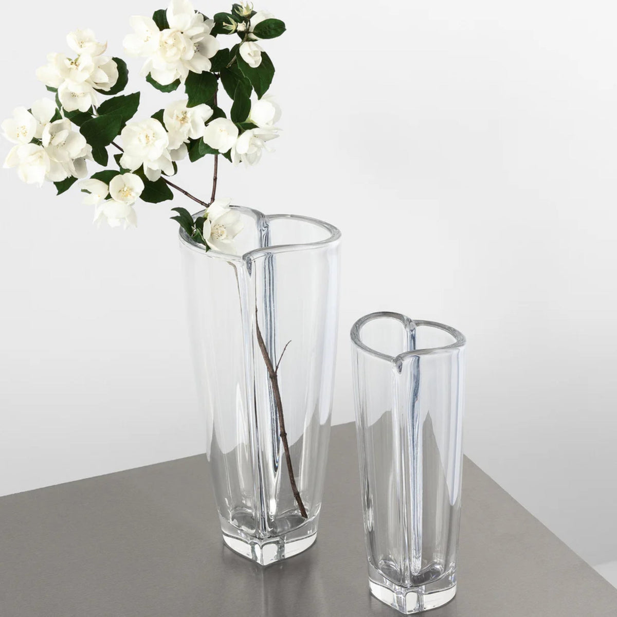 Orrefors Heart Vase Large Crystal Vase – Luxury Romantic Gift Orrefors - Crystal House