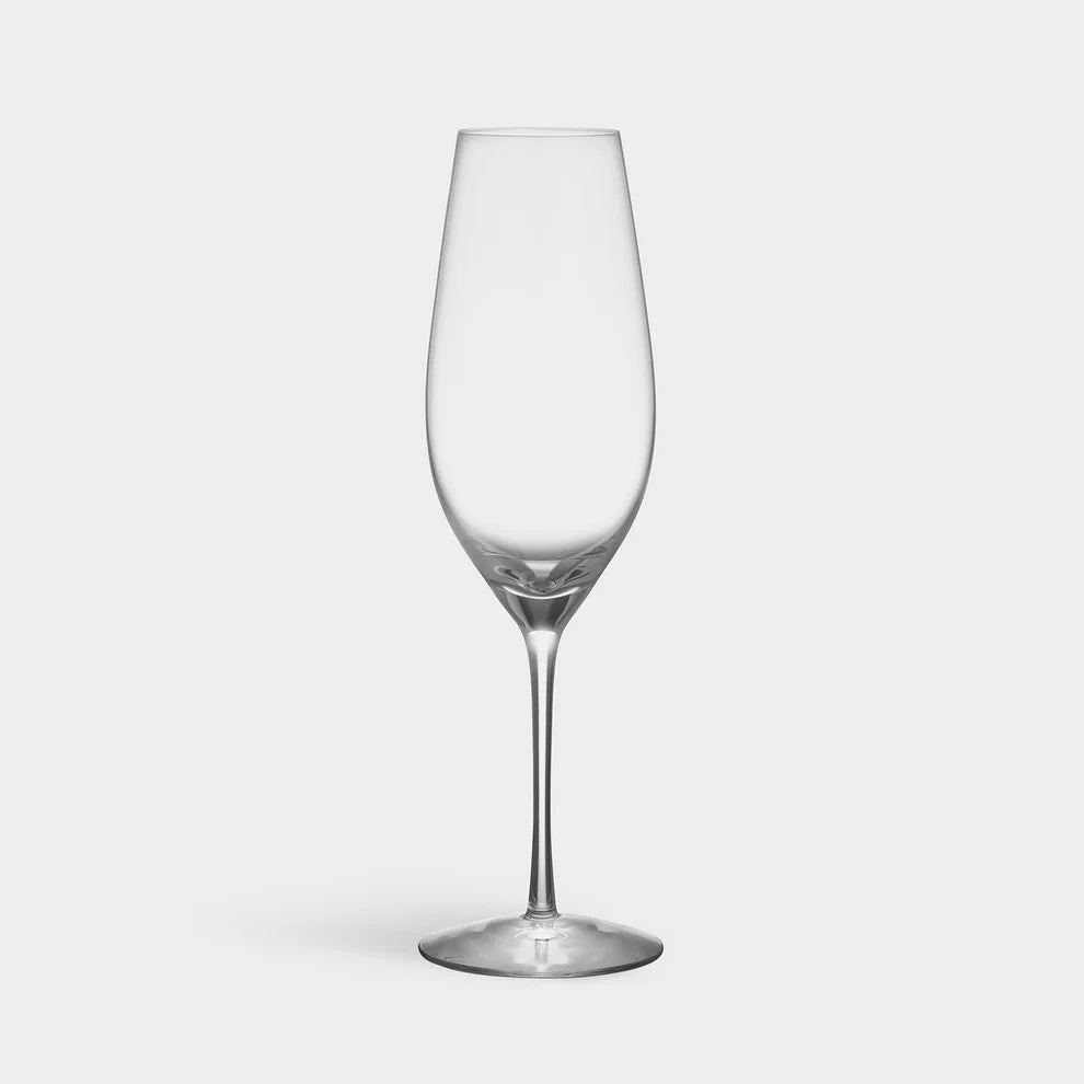 Orrefors Merlot Champagne Flute – Luxury Crystal Gifts Orrefors - Crystal House