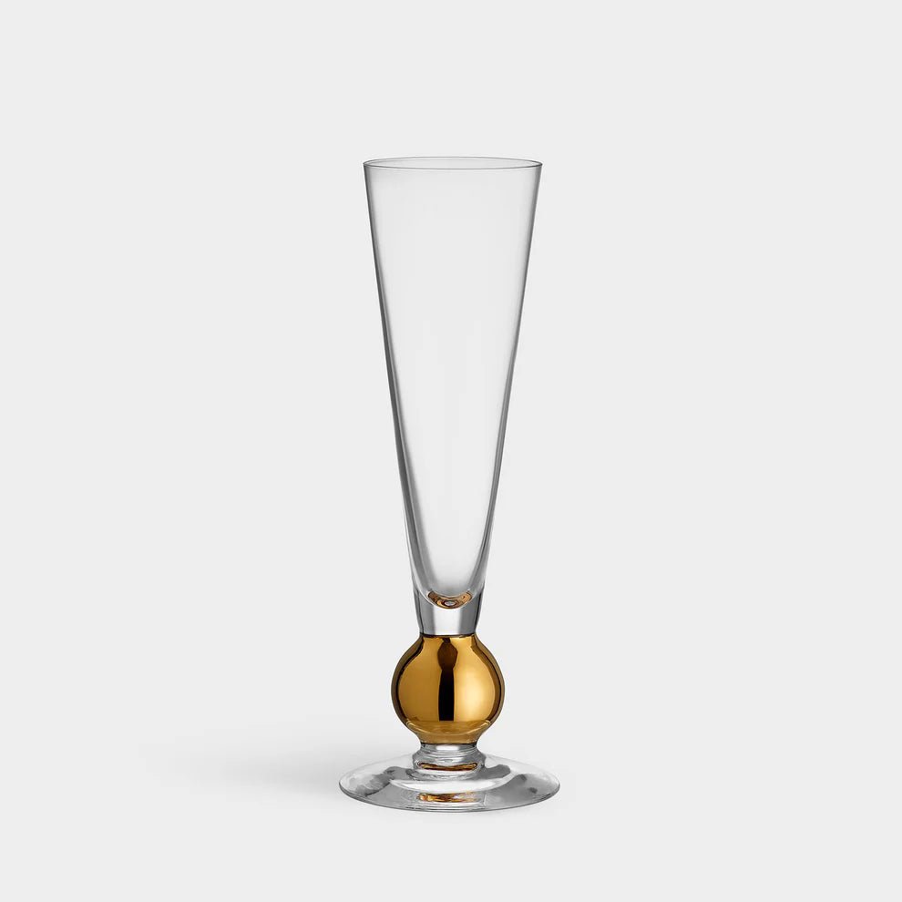 Orrefors Nobel Champagne Flute – Luxury Crystal Gifts Orrefors - Crystal House
