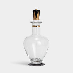 Orrefors Nobel Crystal Decanter Gold Detail Luxury Barware Gifts Orrefors - Crystal House