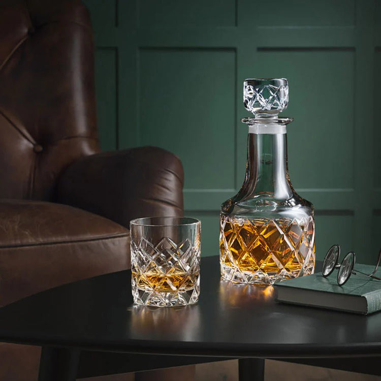 Orrefors Sofiero Double Old Fashioned Glass – Luxury Crystal Gifts Orrefors - Crystal House