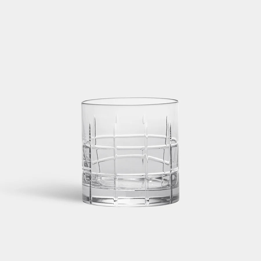 Orrefors Street Double Old Fashioned Glass – Luxury Crystal Gifts Orrefors - Crystal House