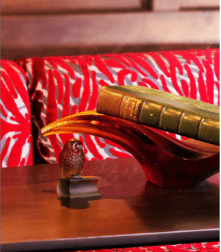 Owl on Book by Daum Daum - Crystal House