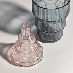 Pavilion Pavilion Vase Light Pink Small Front Kosta Boda