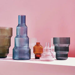 Pavilion Vase Blue XL Kosta Boda