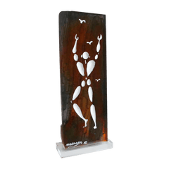 Personalized Homme en Blanc by Jerome Mesnager 8 ex Daum