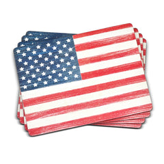 Pimpernel - American Flag Placemats Set of 4 Pimpernel - Crystal House