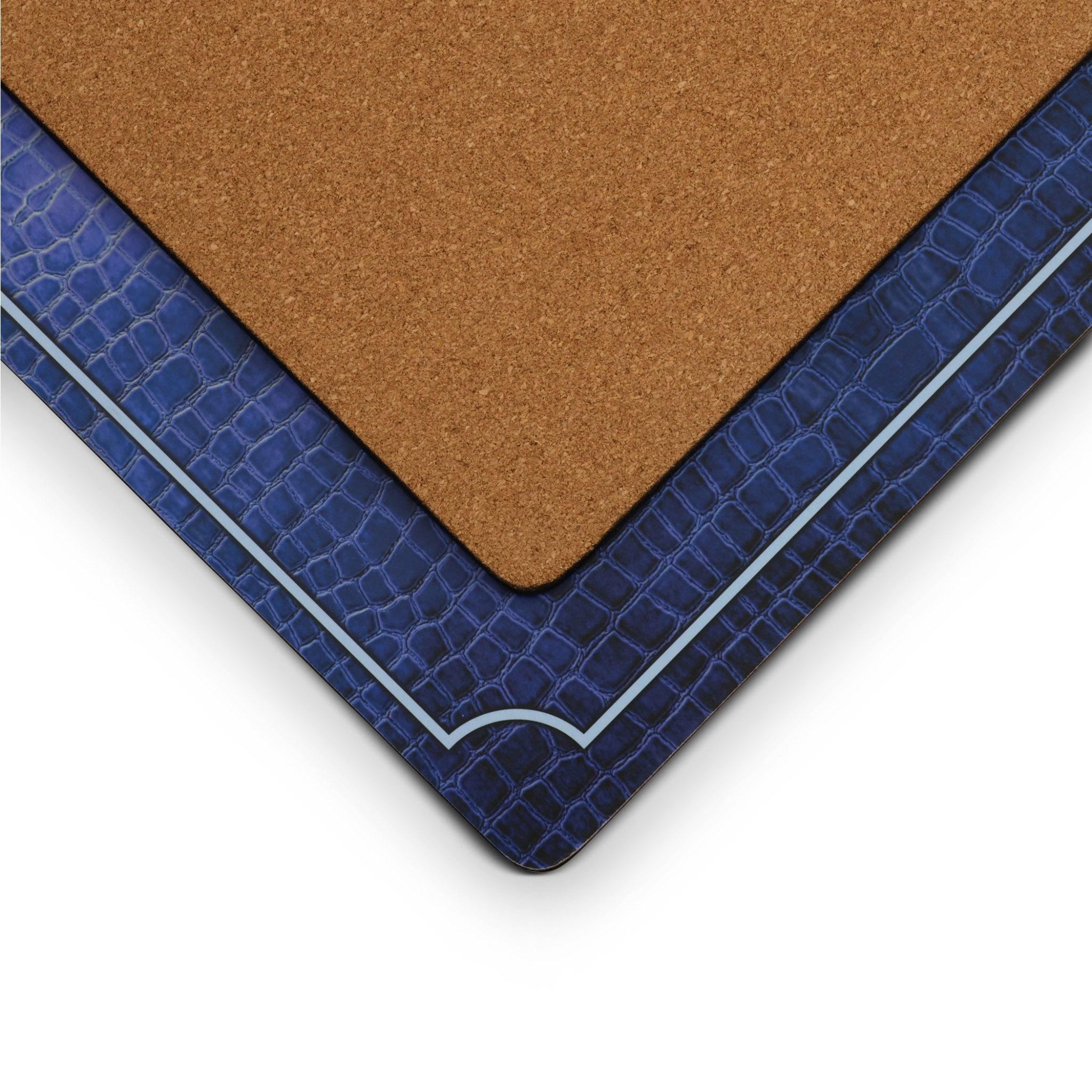 Pimpernel - Blue Croc Leather Placemats Set of 4 Pimpernel - Crystal House