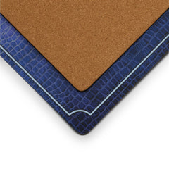 Pimpernel - Blue Croc Leather Placemats Set of 4 Pimpernel - Crystal House
