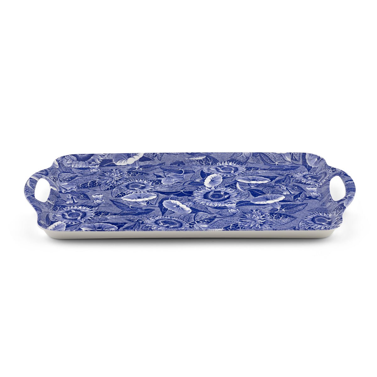Pimpernel - Blue Room Sunflower Large Handled Tray Blue Room Sunflower Large Melamine Handled Tray Pimpernel - Crystal House