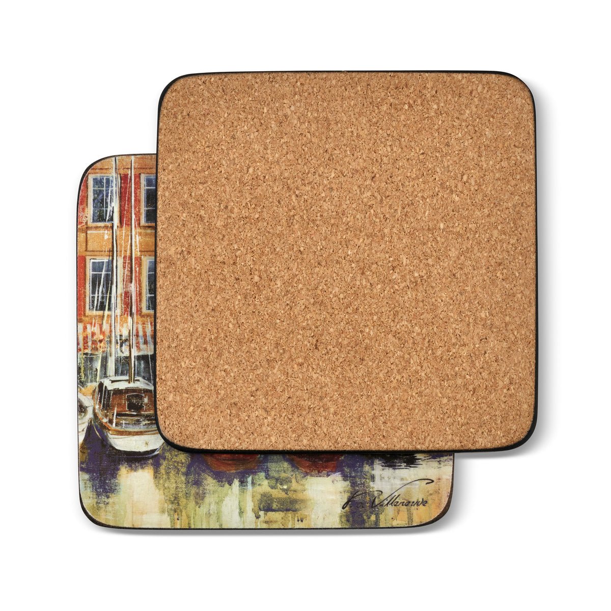 Pimpernel - Boat Scene Coasters Set of 6 and Gifts Boat Scene Coasters S/6 Pimpernel - Crystal House