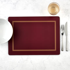 Pimpernel - Classic Burgundy Set of 4 Placemats Pimpernel - Crystal House