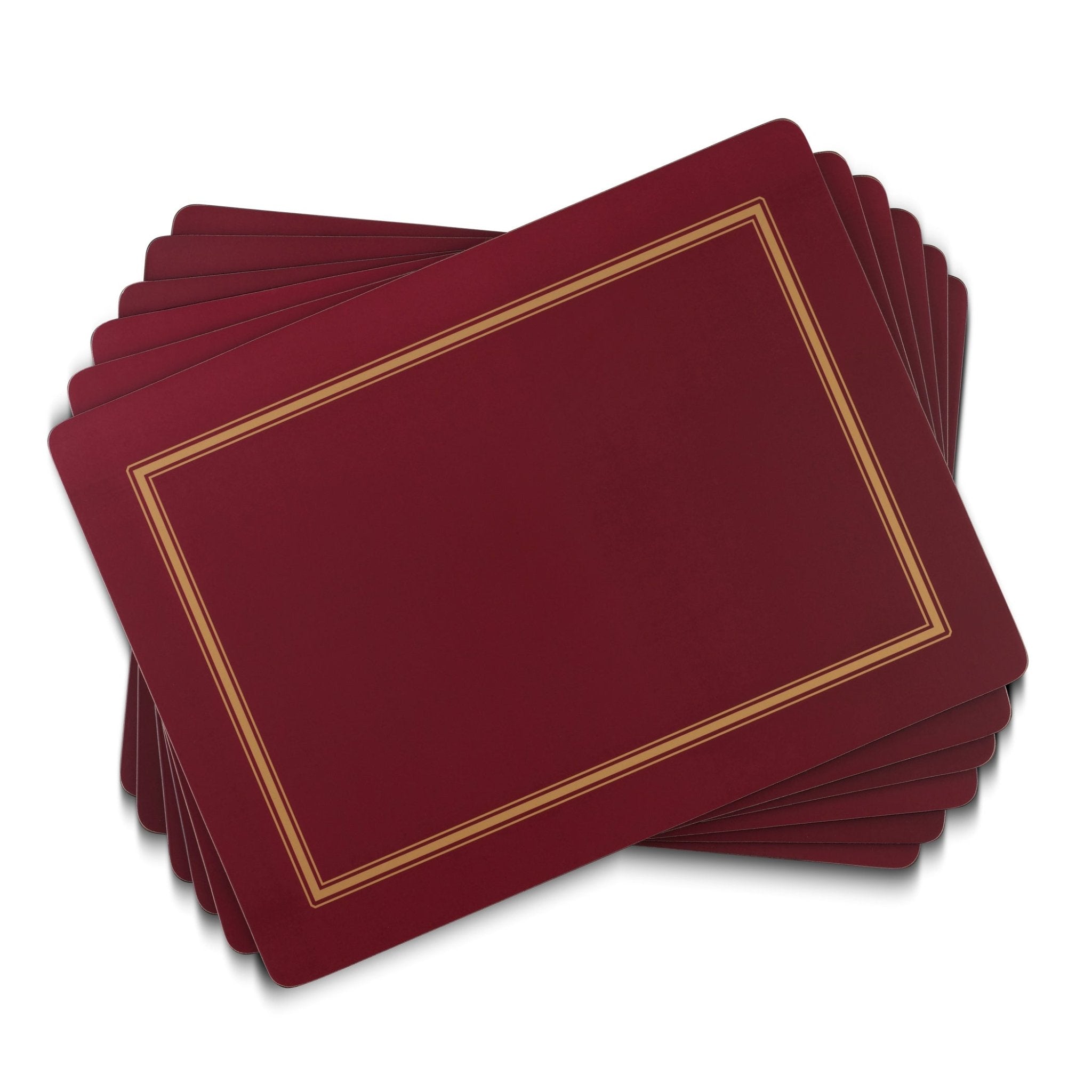 Pimpernel - Classic Burgundy Set of 4 Placemats Pimpernel - Crystal House