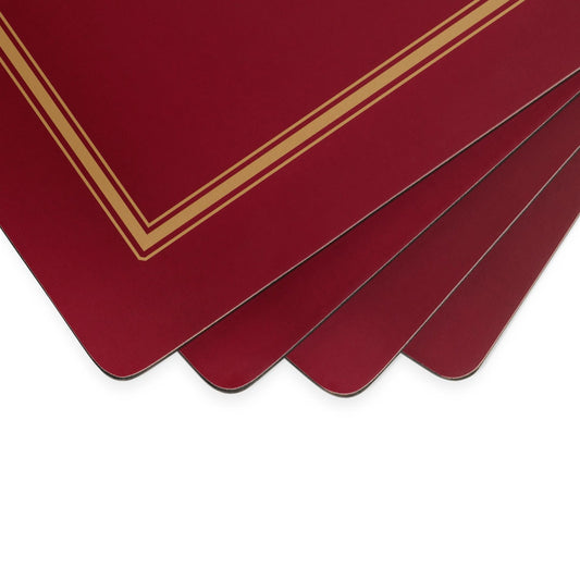 Pimpernel - Classic Burgundy Set of 4 Placemats Pimpernel - Crystal House