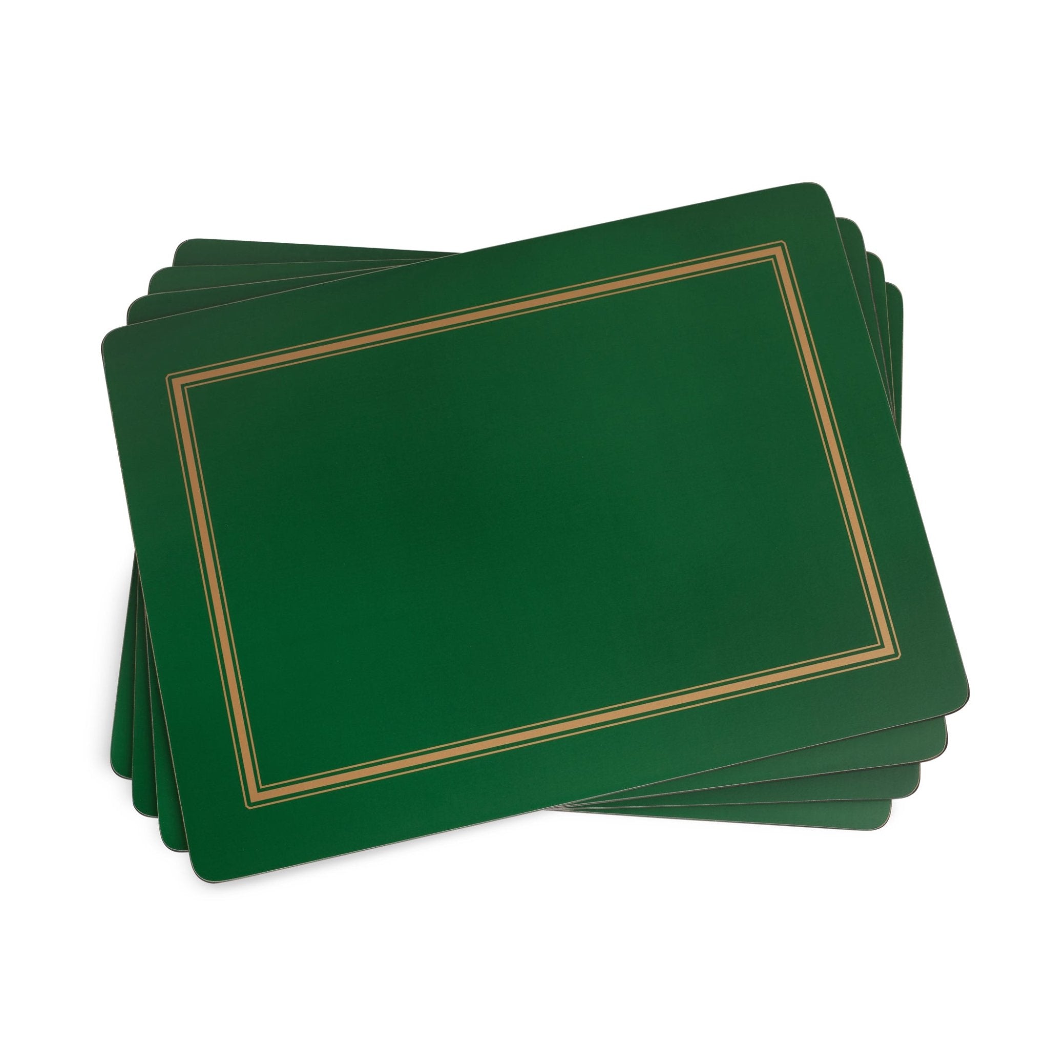 Pimpernel - Classic Emerald Set of 4 Large Placemats Pimpernel - Crystal House