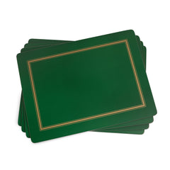 Pimpernel - Classic Emerald Set of 4 Large Placemats Pimpernel - Crystal House