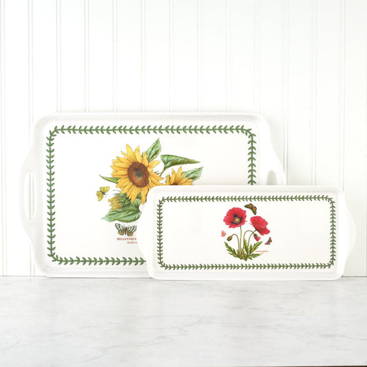 Pimpernel - Placemats Botanic Garden Sunflower Large Melamine Handled Tray Pimpernel - Crystal House