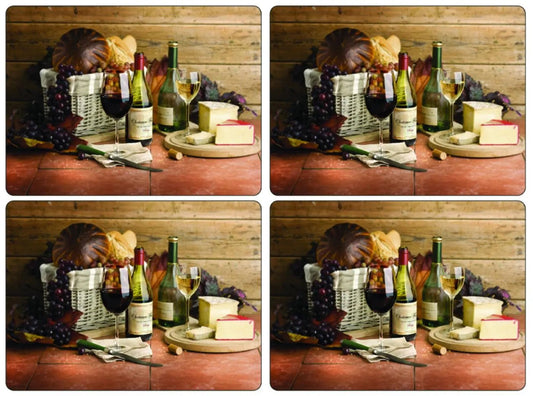 Pimpernel - Placemats / Coasters and Gifts Artisanal Wine Placemats S/4 Pimpernel