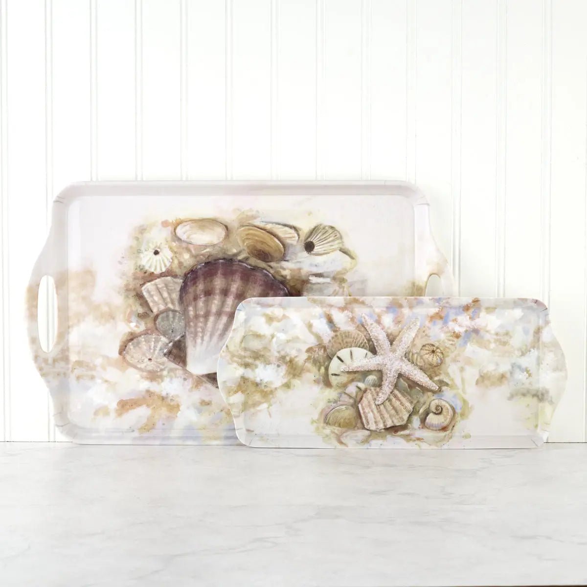 Pimpernel - Placemats / Coasters and Gifts Beach Prize Melamine Sandwich Tray Pimpernel