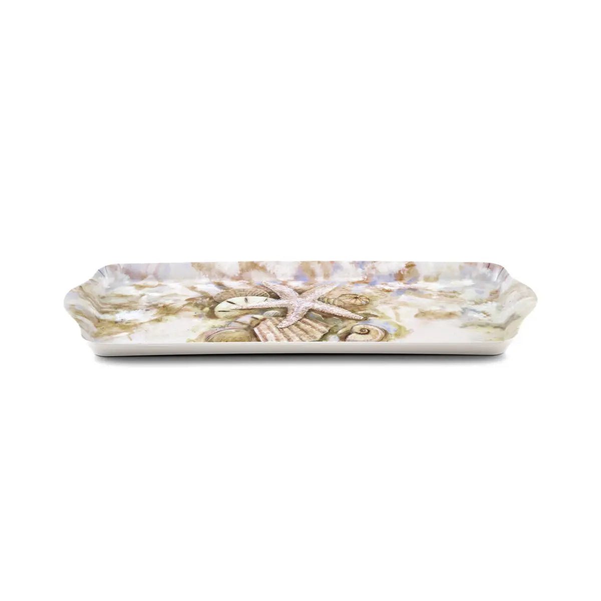 Pimpernel - Placemats / Coasters and Gifts Beach Prize Melamine Sandwich Tray Pimpernel