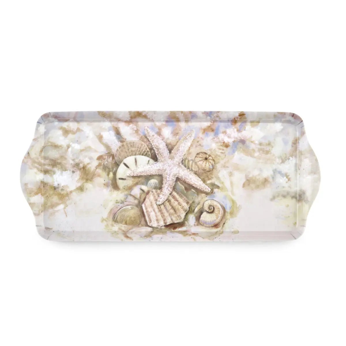 Pimpernel - Placemats / Coasters and Gifts Beach Prize Melamine Sandwich Tray Pimpernel