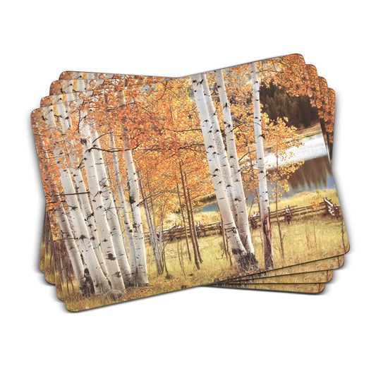 Pimpernel - Placemats / Coasters and Gifts Birch Beauty Placemats S/4 Pimpernel