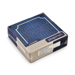 Pimpernel - Placemats / Coasters and Gifts Blue Croc Coasters S/6 Pimpernel