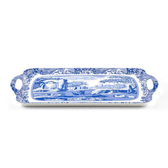 Pimpernel - Placemats / Coasters and Gifts Blue Italian Large Melamine Handled Tray Pimpernel