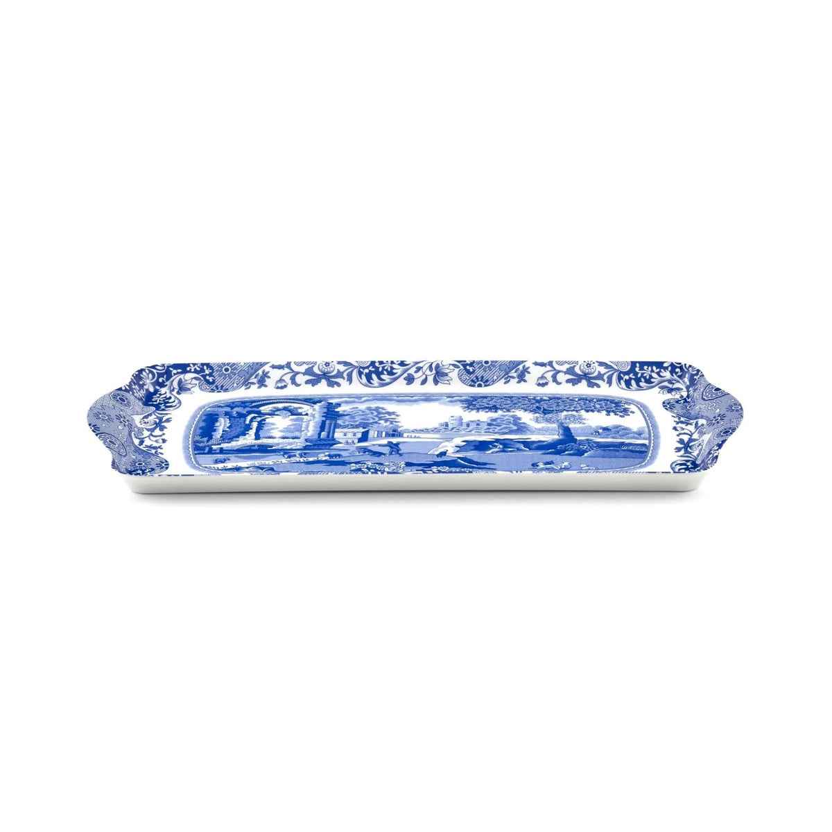 Pimpernel - Placemats / Coasters and Gifts Blue Italian Melamine Sandwich Tray Pimpernel