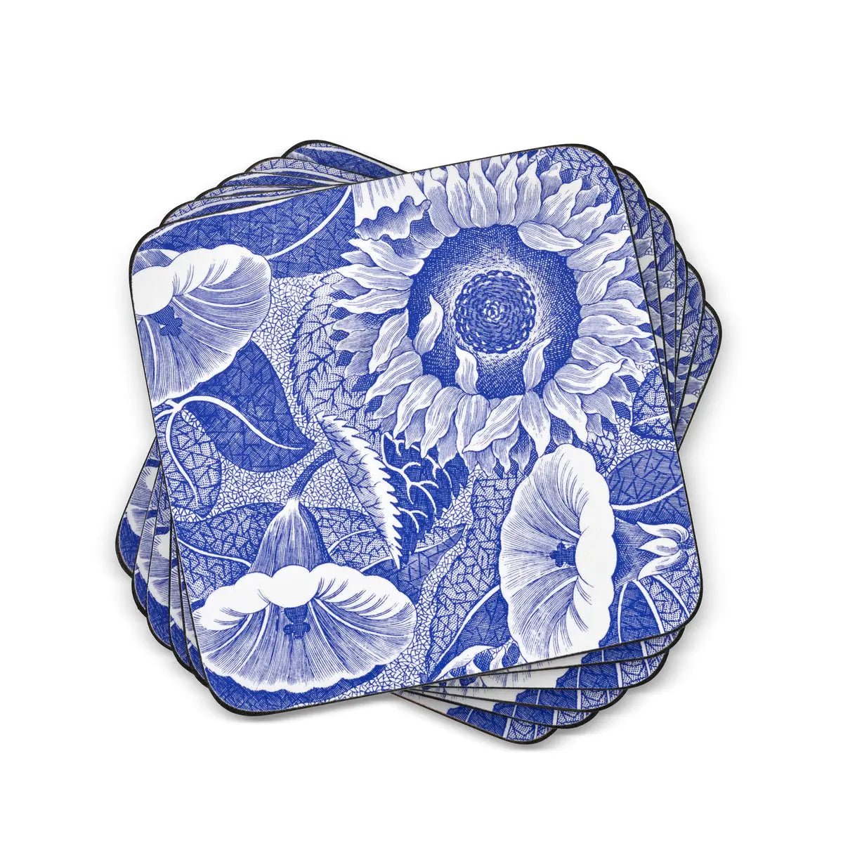 Pimpernel - Placemats / Coasters and Gifts Blue Room Sunflower Coasters S/6 Pimpernel