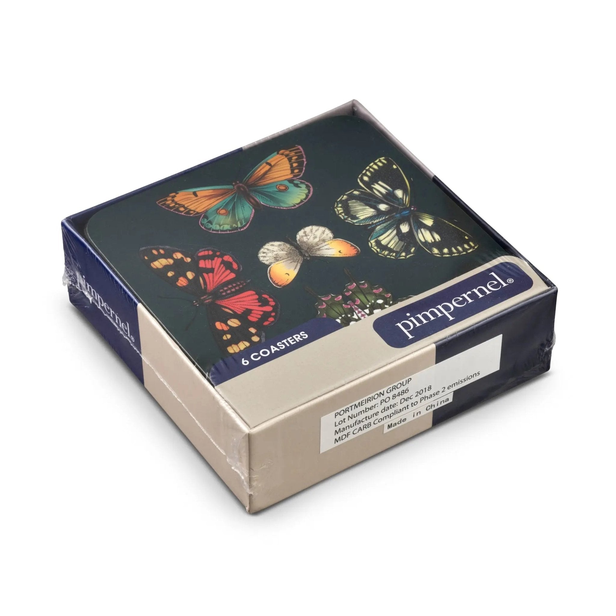 Pimpernel - Placemats / Coasters and Gifts Botanic Garden Harmony Coasters S/6 Pimpernel