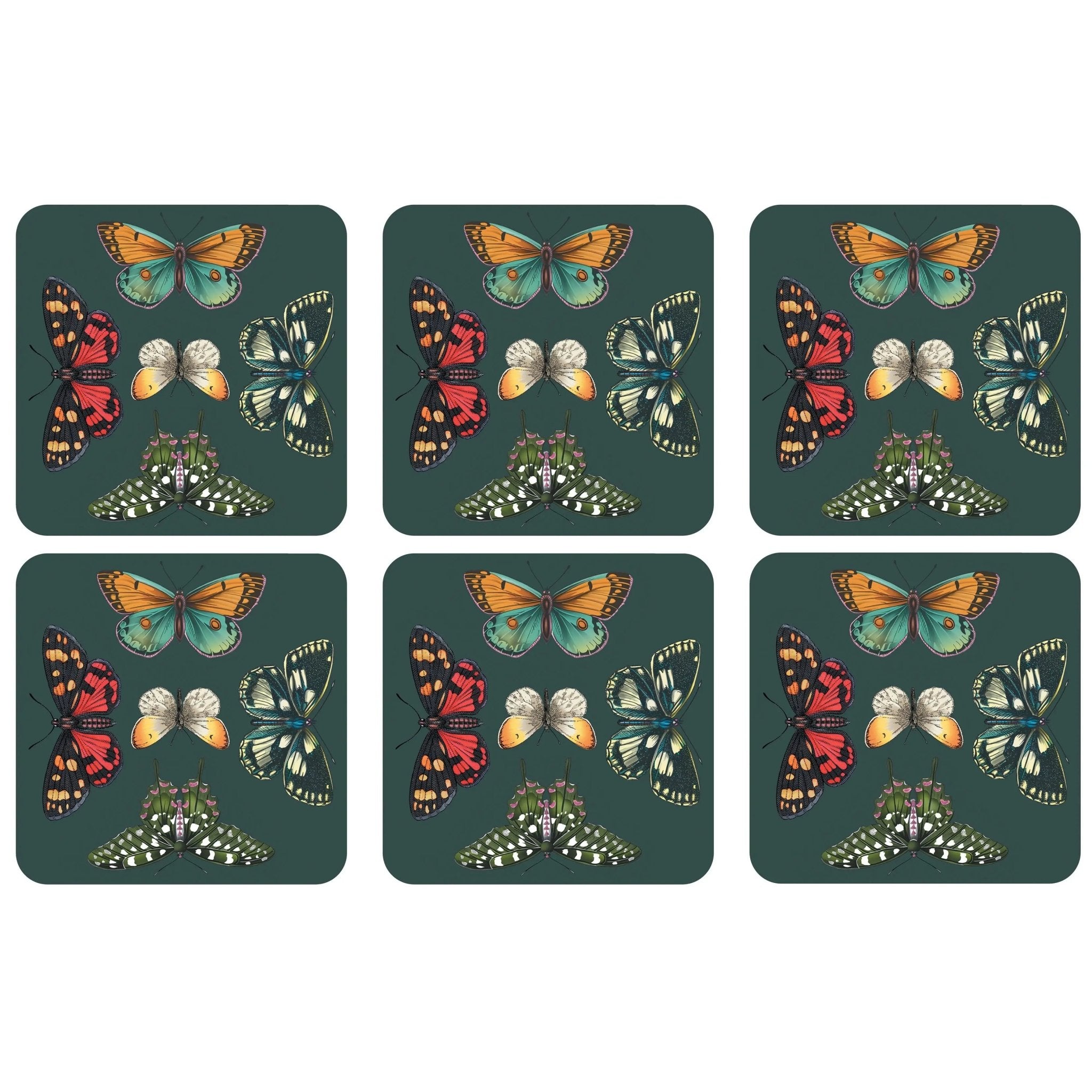 Pimpernel - Placemats / Coasters and Gifts Botanic Garden Harmony Coasters S/6 Pimpernel