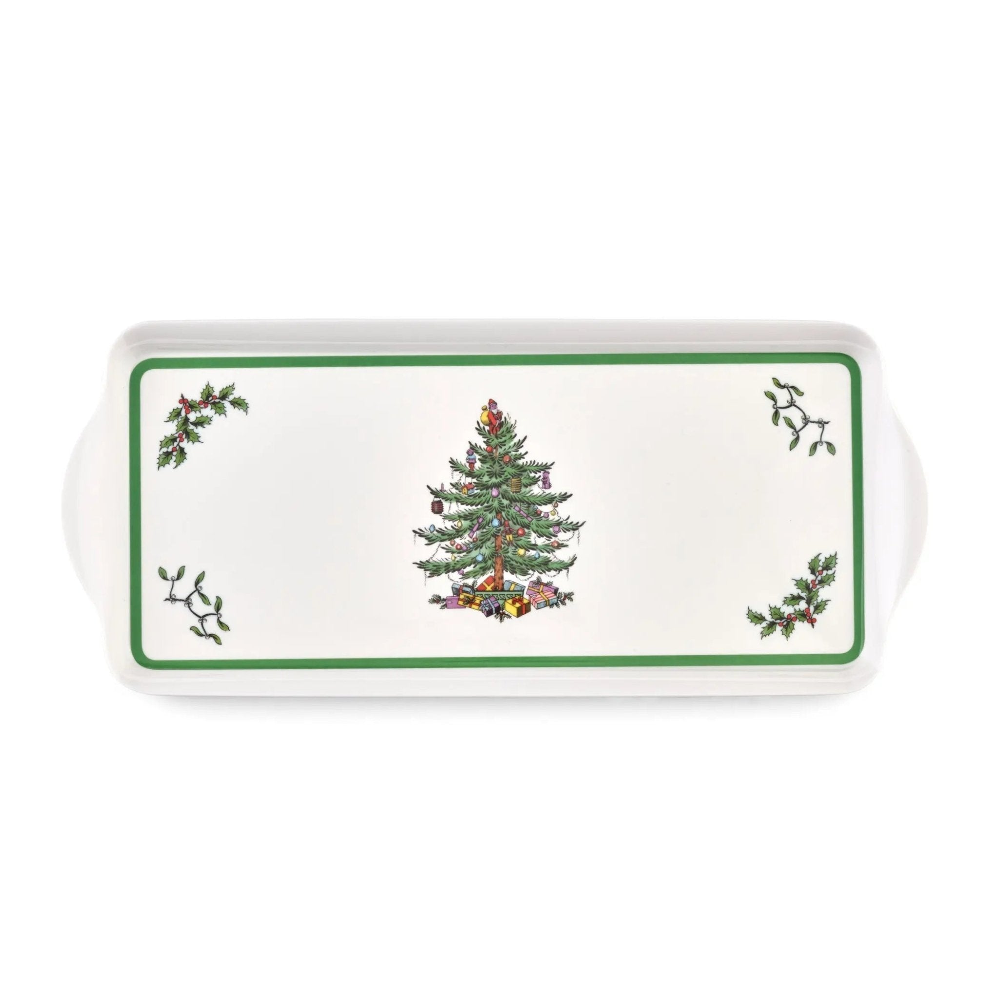 Pimpernel - Placemats / Coasters and Gifts Christmas Tree Melamine Sandwich Tray Pimpernel