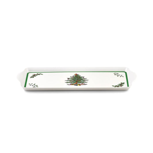 Pimpernel - Placemats / Coasters and Gifts Christmas Tree Melamine Sandwich Tray Pimpernel