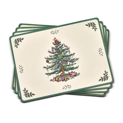 Pimpernel - Placemats / Coasters and Gifts Christmas Tree Placemats S/4 Pimpernel
